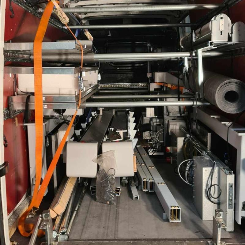 Welke ladingstang past op welke rail?