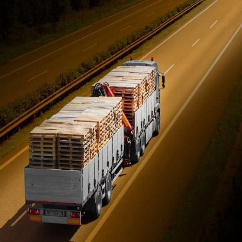 Hoeveel pallets in een vrachtwagen?