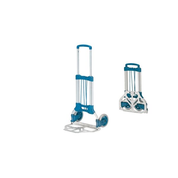 Aluminium opvouwbare steekwagen Fetra, draagvermogen 125 kg