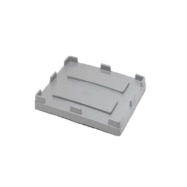 Oplegdeksel palletbox/palletbak, 1200 x 1200 mm, grijs (Capp Plast)