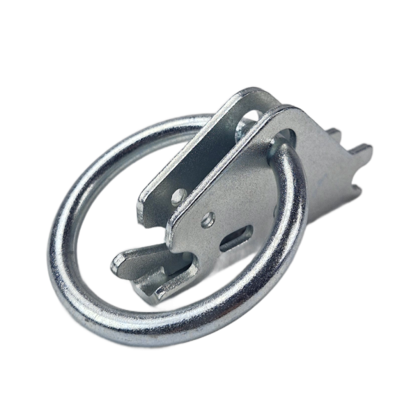 Sleufgatfitting met ring voor combirail 3009 en wandrail 1803 - 1500 daN