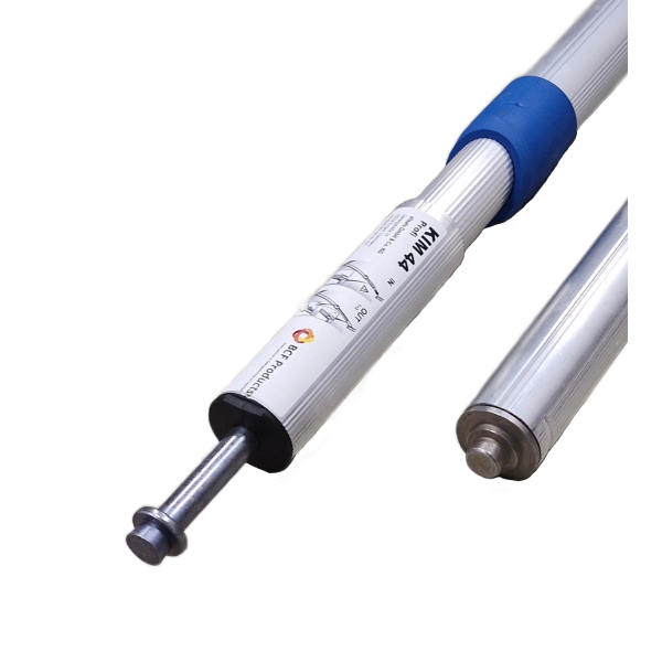 Telescoopstang KIM 44 Profi, zonder hoes, met 19 mm pluggen, verstelbaar (voor vliegtuigrails met 20 mm gaten)