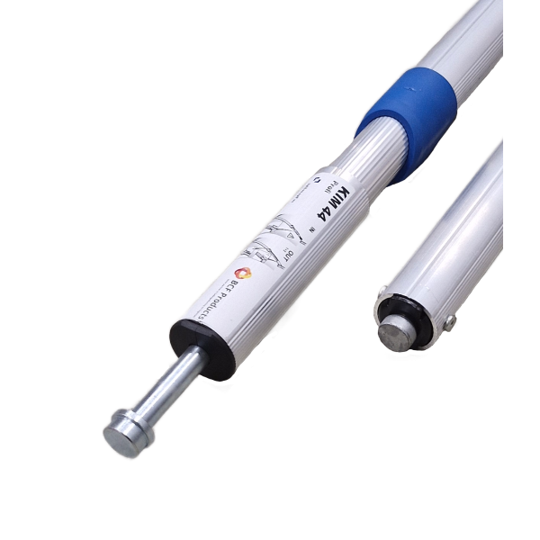Telescoopstang KIM 44 Profi, zonder hoes, met 24 mm pluggen, verstelbaar (voor bindrails 25 mm gaten, NIET voor vliegtuigrails)