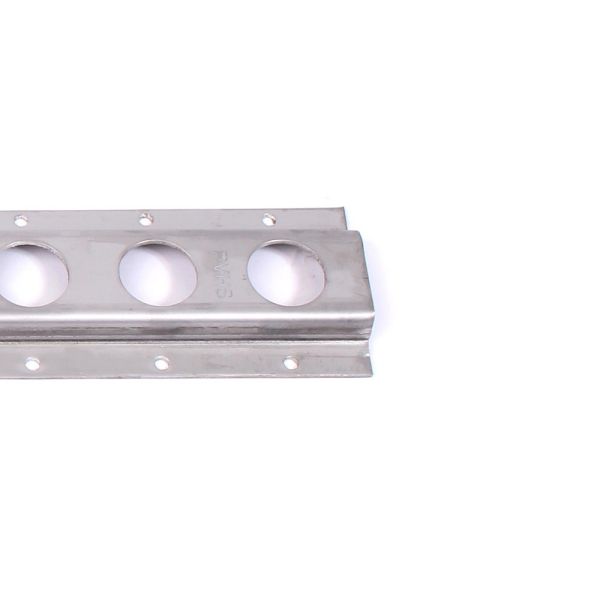 Wand- en dakrail 1805, RVS, 3 meter