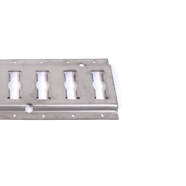 Combirail 3009, RVS, horizontale opbouw wandmontage, 3 meter