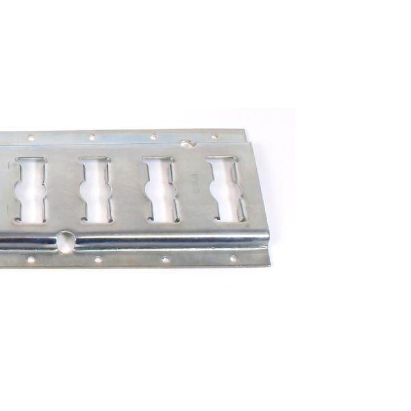 Combirail 3009, verzinkt staal, horizontale opbouw wandmontage, 3 meter