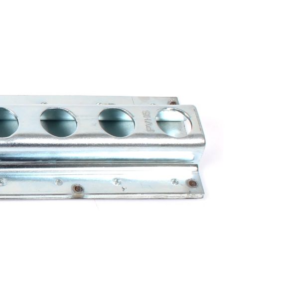 Vloerrail 3010, verzinkt staal, 3 meter