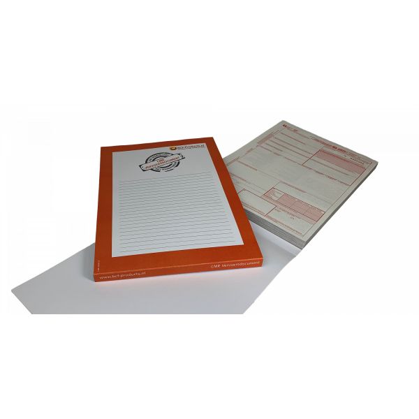 CMR handset (1-2-3-4) - verlijmd blok van 50 stuks (genummerd)