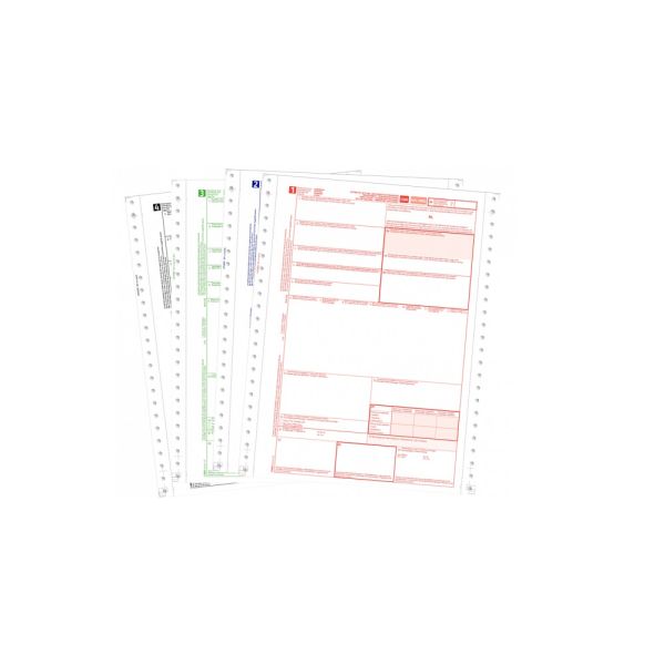 CMR t.b.v. matrixprinter 500 sets (1-2-3-4) doos kettingformulier