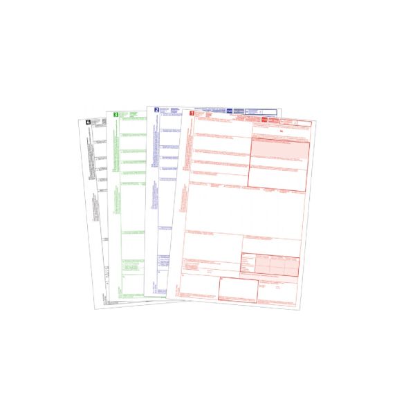 CMR handset (1-2-3-4) - pak van 50, 100 of 250 stuks (genummerd)