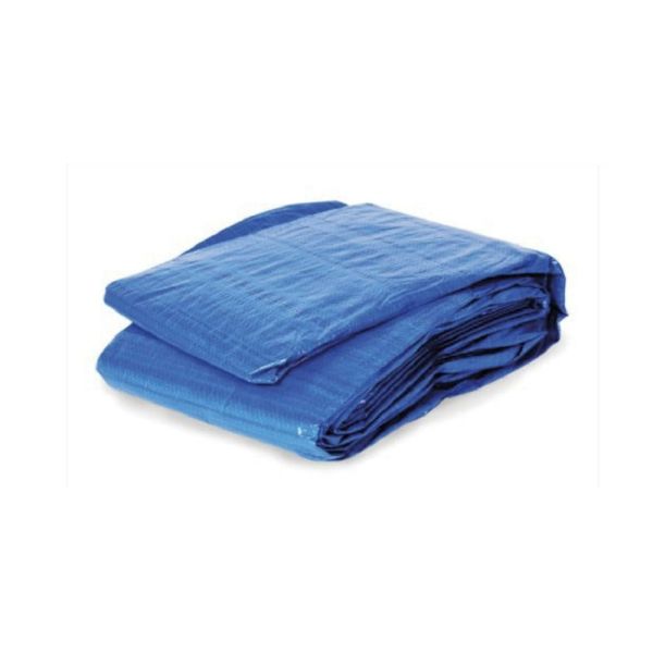 Afdekzeil 100 grams, kleur blauw