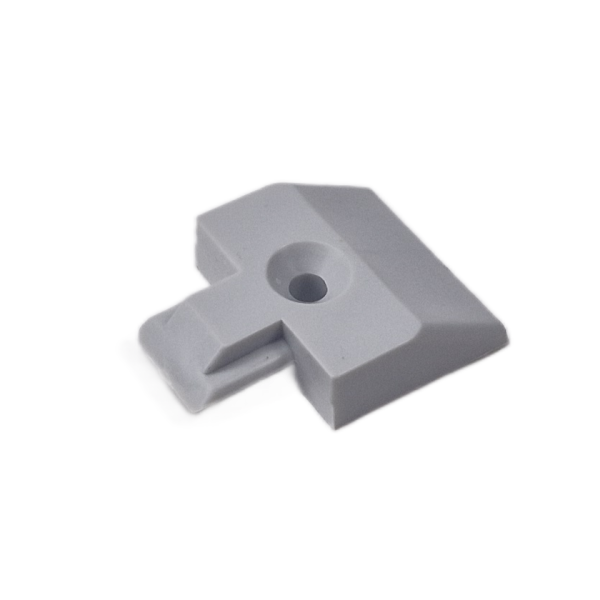 Eindkap voor VR-5002, kleur lichtgrijs