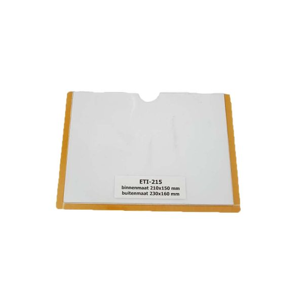 Zelfklevende etikethouder 210 x 150 mm