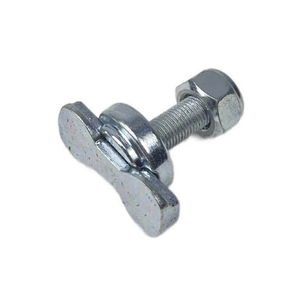 Vliegtuigrail-fitting met 3/8"-moer, klembereik 0-20 mm