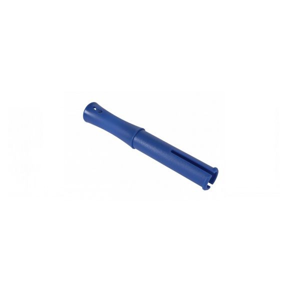 Houder voor ministretchrollen 10 of 12,5 cm, blauw