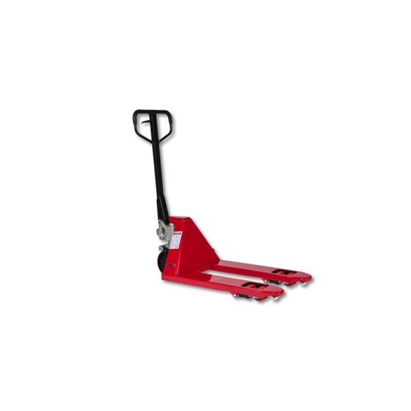 Weldon handpalletwagen 2500 kg, polyurethaan stuurwiel, rood