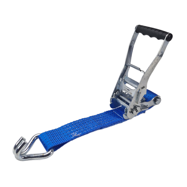 Blauw rateldeel 50 mm met ratel 811 en haak.
