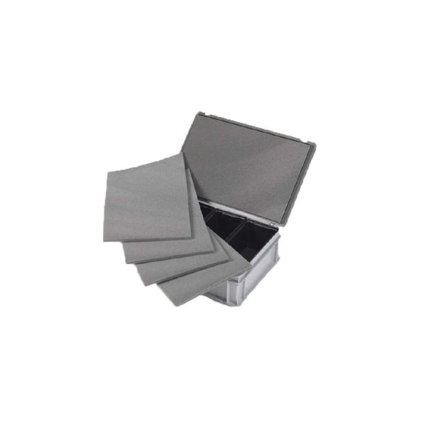 Schuimplaat grijs - voor 600 x 400 mm bak