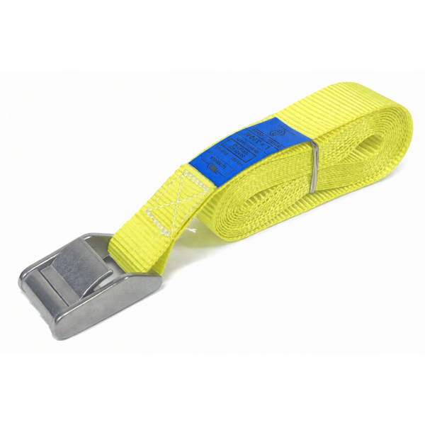 Sjorband 25 mm, RVS klemgesp