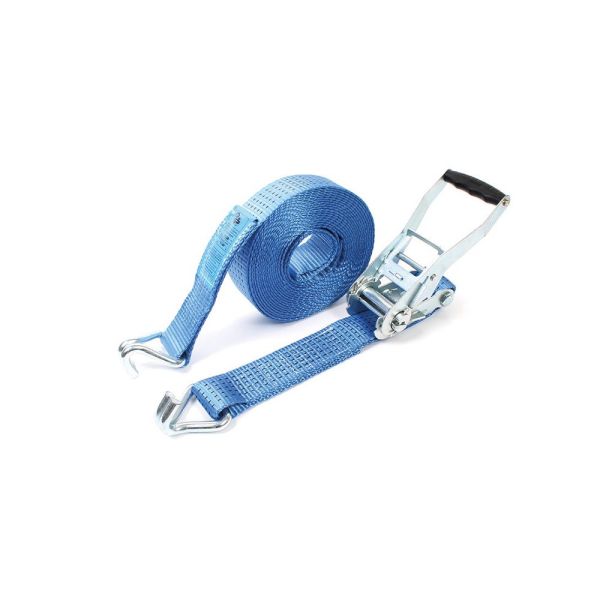 Spanbandset 50 mm, 9 meter, blauw, standaardratel 811, 5T