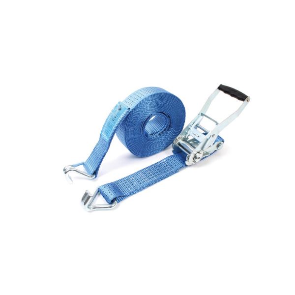 Spanbandset 50 mm, 5 meter, blauw, standaardratel 811, 5T