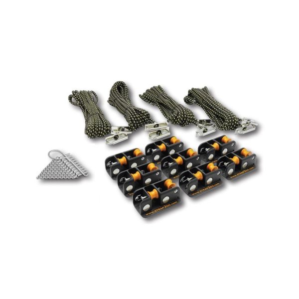 Doos STRAP2GO Classic, voor vaste montage (4 sets)