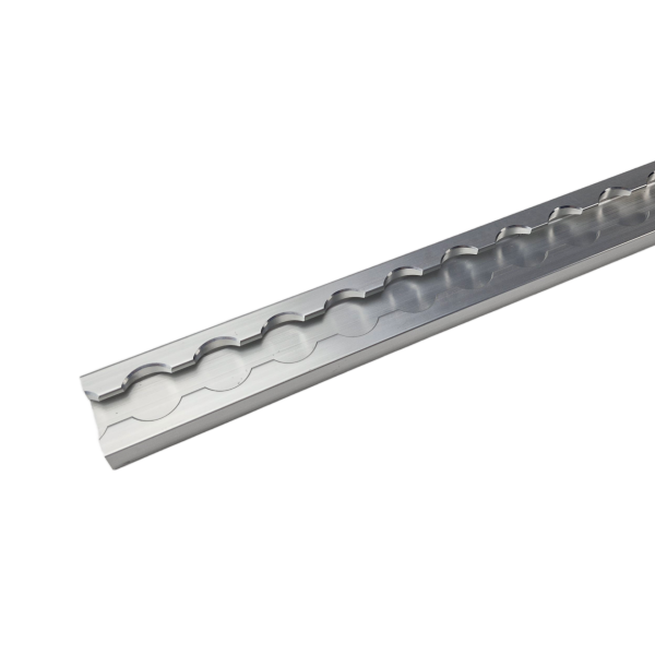 Heavy Duty vliegtuigrail VR-5002HD van aluminium, 32 x 13 mm