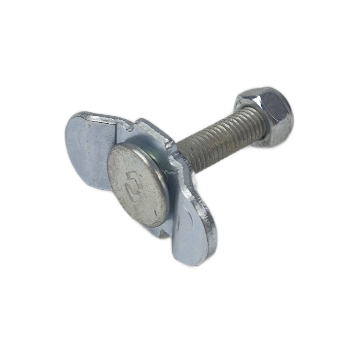 Vliegtuigrail-fitting met M8-moer