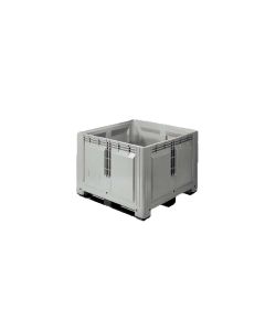 Palletbox (900L), 1200 x 1200 x 870 mm, 3 sledes (excl. deksel)