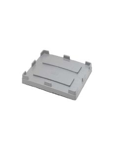 Oplegdeksel palletbox/palletbak, 1200 x 1200 mm, grijs (Capp Plast)