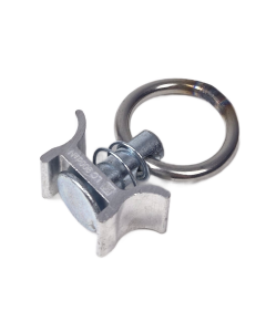 Single studfitting met stalen ring voor aluminium vliegtuigrail