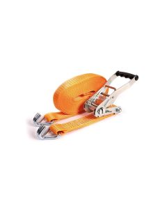 Spanbandset 50 mm, 9 meter, oranje, standaardratel 811, 5T