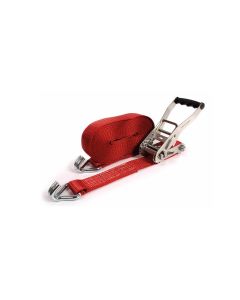 Spanbandset 50 mm, 9 meter, rood, standaardratel 811, 5T