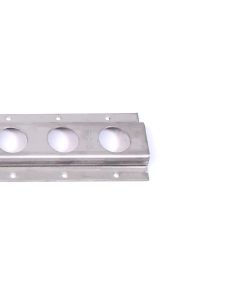 Wand- en dakrail 1805, RVS, 3 meter