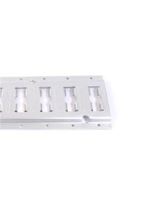 Combirail 3009,  aluminium, horizontale opbouw wandmontage, 3 meter