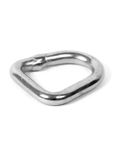 D-ring 25 mm, 0.1T RVS (A4/ AISI316)