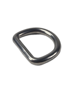 D-ring 25 mm, 0.1T RVS (A4/ AISI316)