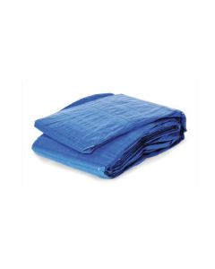 Afdekzeil 100 grams, kleur blauw