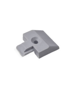 Eindkap voor VR-5002, kleur lichtgrijs