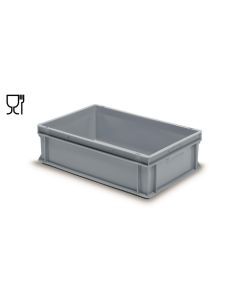 E-Line-RAKO bak, nieuw kunststof, 600 x 400 x 170 mm (30L), dichte grepen