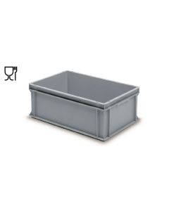 E-Line-RAKO bak, nieuw kunststof, 600 x 400 x 220 mm (40L), dichte grepen