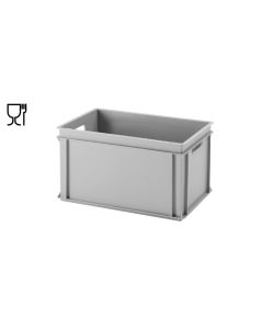 E-Line-RAKO bak, nieuw kunststof, 600 x 400 x 325 mm (60L), open grepen