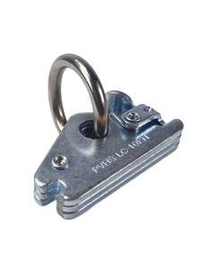 Sleufgatfitting met ring voor combirail 3009 en wandrail 1803 - 2000 daN
