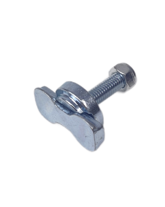 Vliegtuigrail-fitting met M8-moer, klembereik 0-22 mm