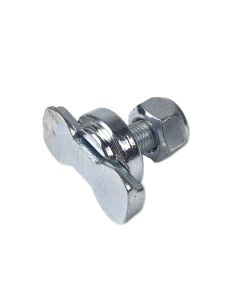 Vliegtuigrail-fitting met 3/8"-moer, klembereik 0-10 mm