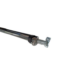 Stalen kledingstang voor vliegtuigrail, met double studfittingen