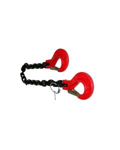 Sjorketting met gaffelhaken Grade80