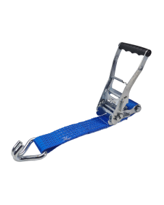 Blauw rateldeel 50 mm met ratel 811 en haak.