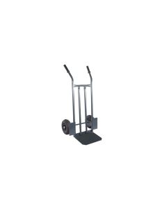 Steekwagen staal, met anti-lekbanden, draagvermogen 300 kg, schep 400x250 mm