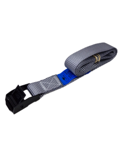 Sjorband 25 mm, zwarte lichte klemgesp 804